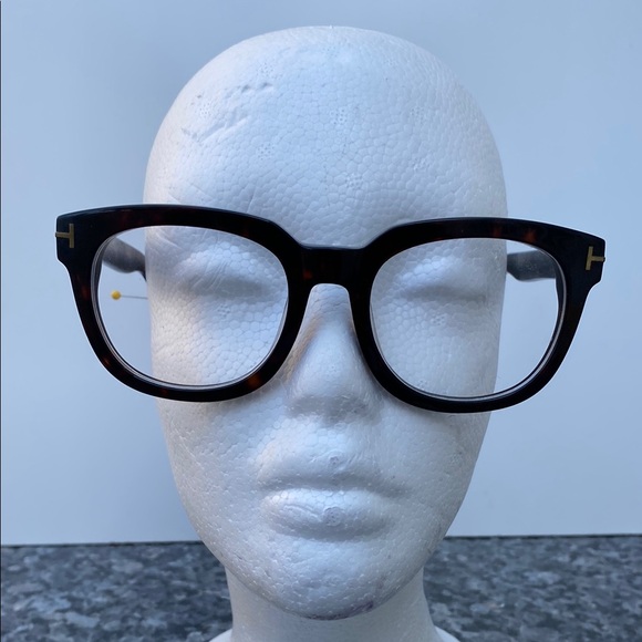 TOM FORD Men's Square Acetate Optical Glasses